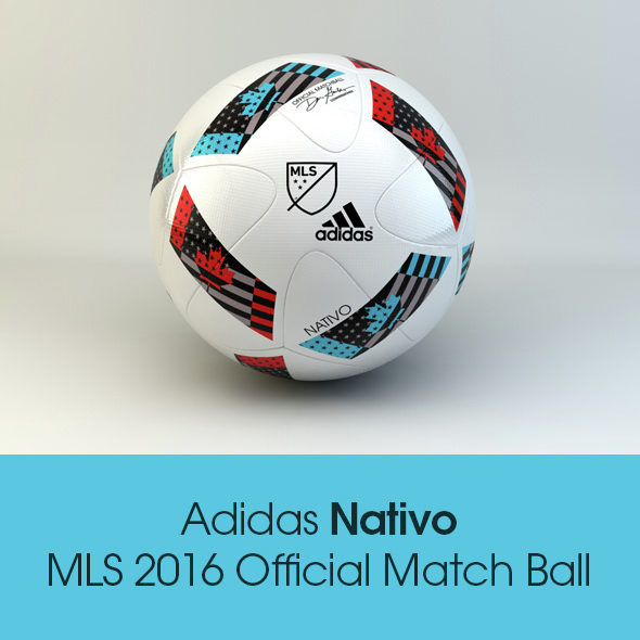 Adidas Nativo MLS 2016 Sterling Match Ball