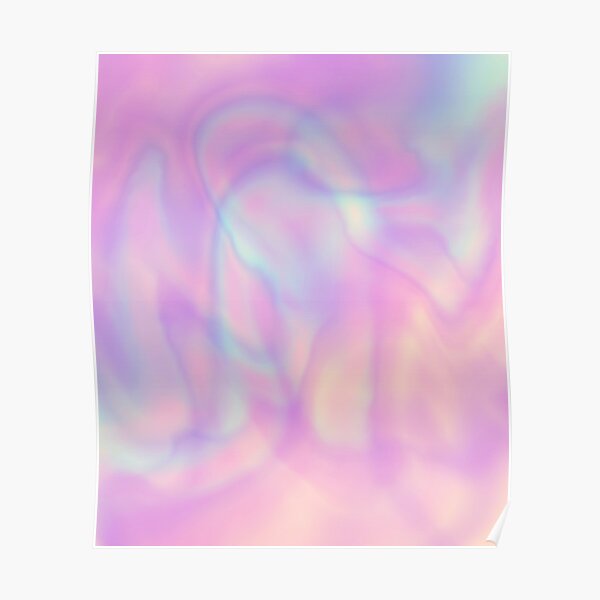 Holographic and aura quartz pattern Tumblr Poster by adaba