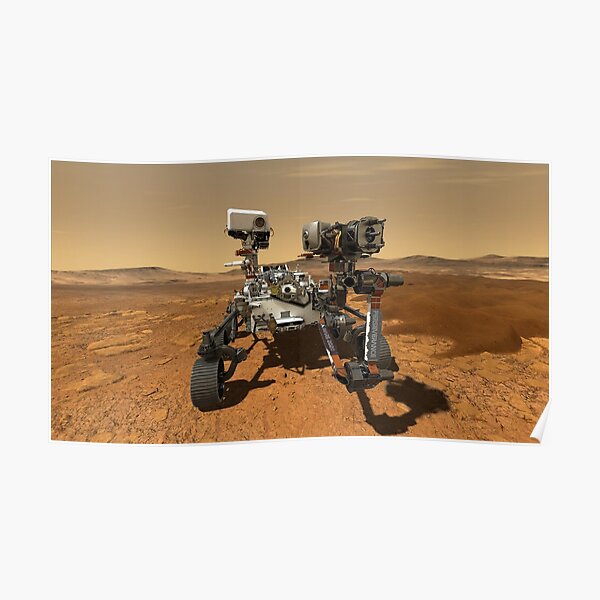 Mars Perseverance Rover – Mars Mission 2020 Poster
