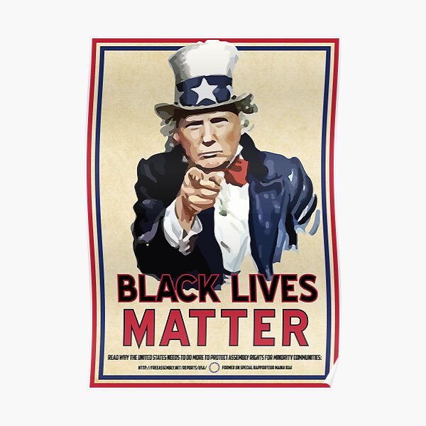 Black Lives Matter Poster by adaba