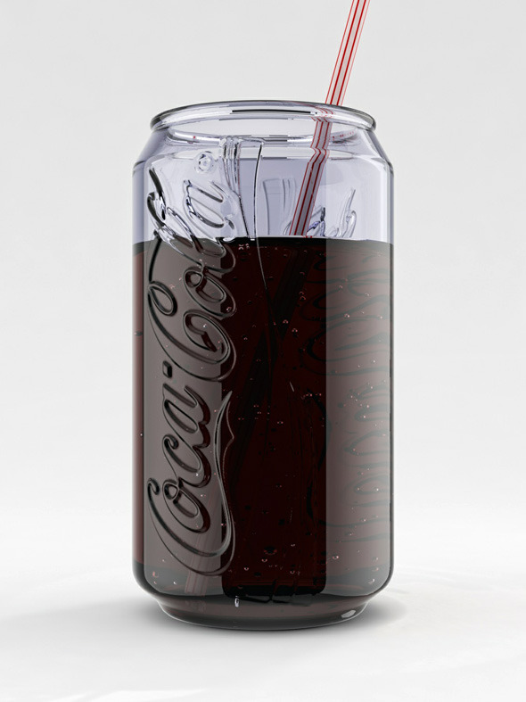 Coca Cola Can Glass