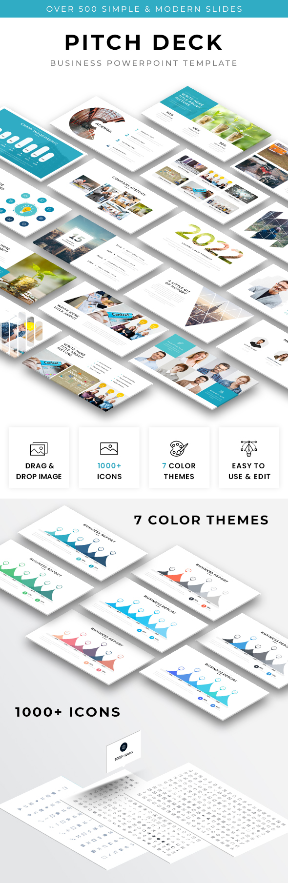 Pitch Deck – Contemporary Powerpoint Template