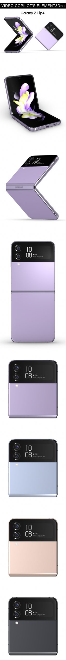 Element3D – Samsung Galaxy Z Flip 4