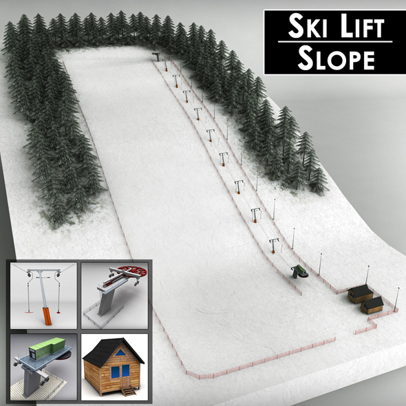 Ski slope elevate mountain pack