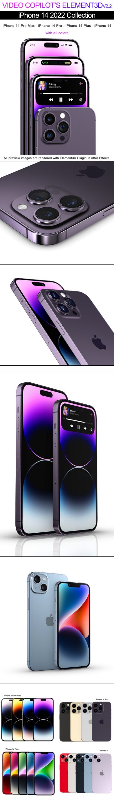 Element3D – Iphone fourteen Selection