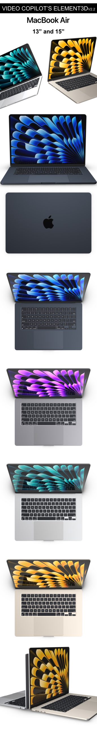 Element3D – Apple Macbook Air 2023