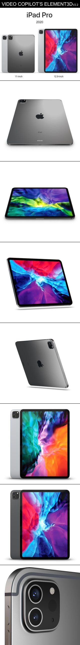 Element3D – iPad Pro 2020