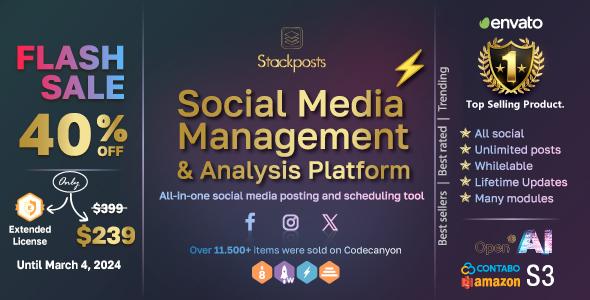 Stackposts – Social Marketing Tool
