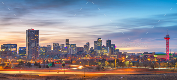 Downtown Denver, Colorado, USA Skyline