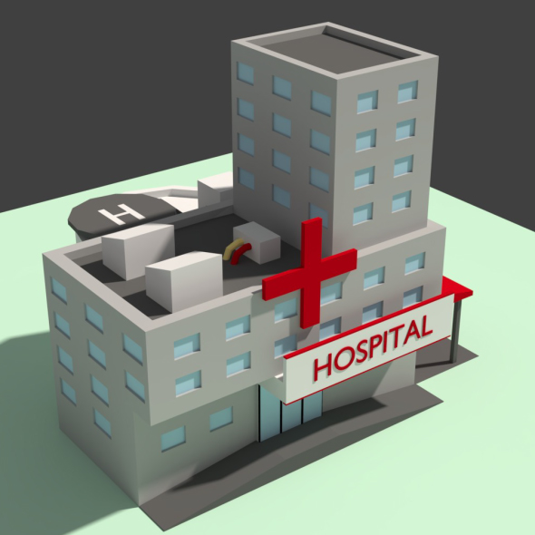 Low Poly Hospital