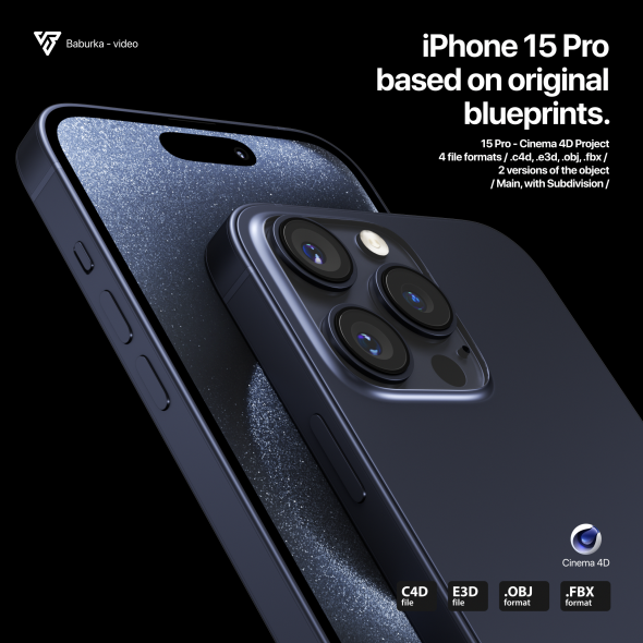 Element3D – iPhone 15 Pro