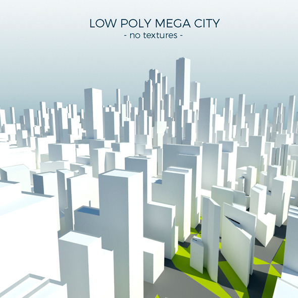 Low Poly Mega City