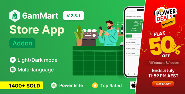 6amMart – Store App